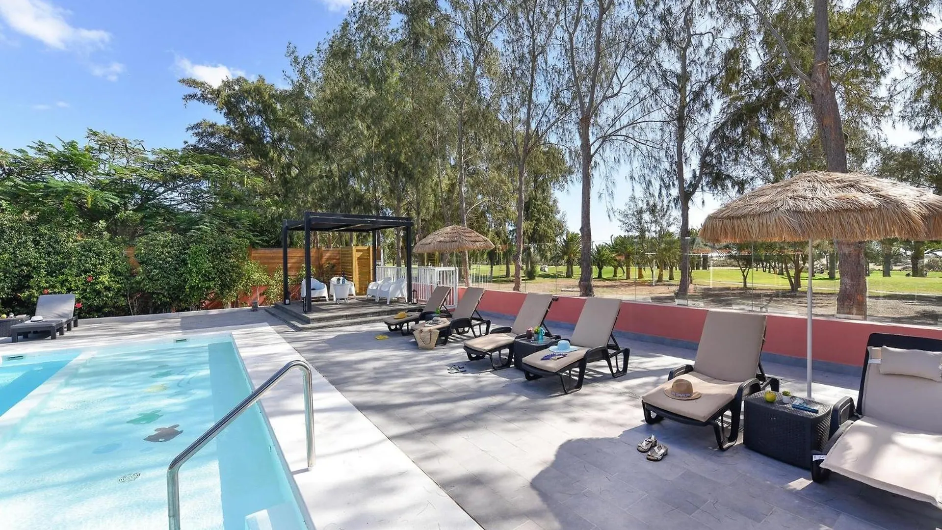 Villa Maspalomas Lux Luxury Retreat In Gran Canaria Private Heated Pool Wonderdul Terrace Area With Dining Area And Bbq Minutes From Popular,