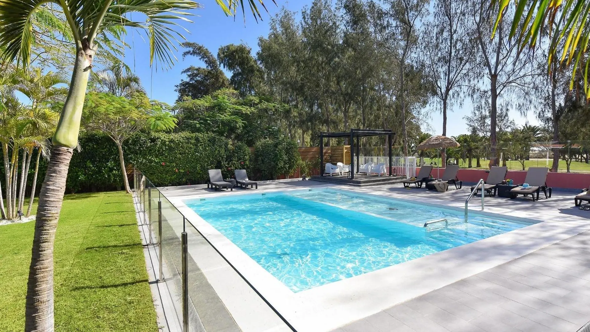 Villa Maspalomas Lux Luxury Retreat In Gran Canaria Private Heated Pool Wonderdul Terrace Area With Dining Area And Bbq Minutes From Popular, Spain